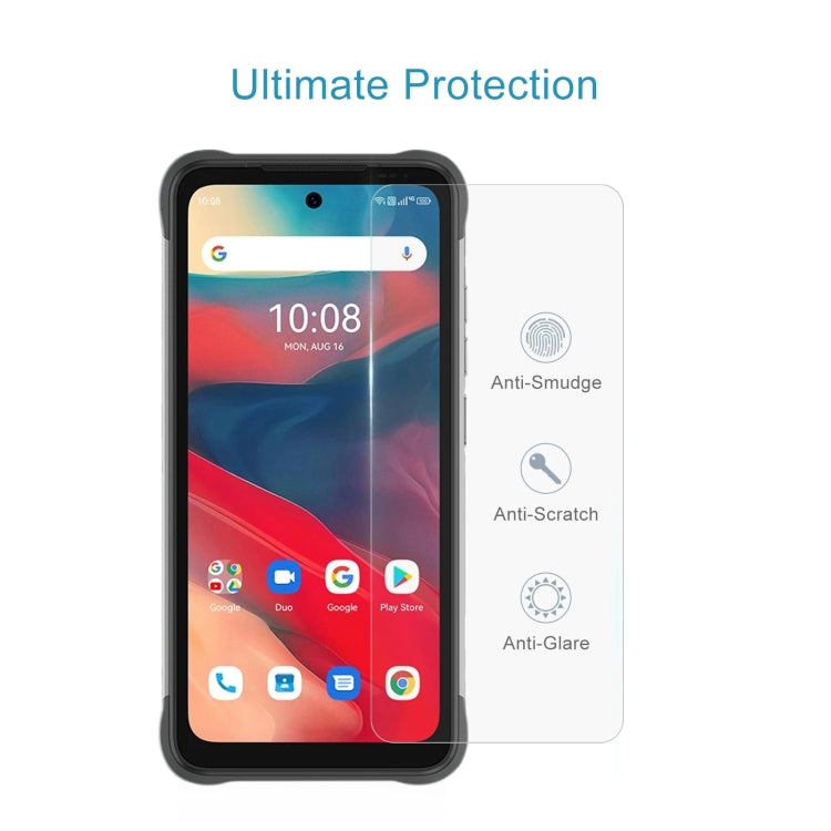 50 PCS 0.26mm 9H 2.5D Tempered Glass Film For Umidigi BISON GT2 Pro 5G