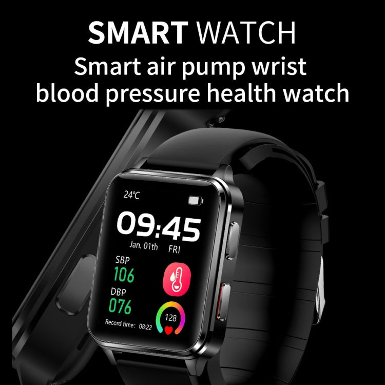 S6 1.70 inch TFT Screen Smart Watch with TPU Strap Support Air Pump Blood Pressure Monitoring(Red)