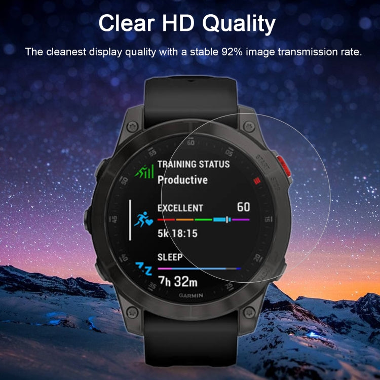 10 PCS 0.26mm 2.5D 9H Tempered Glass Film Screen Protector For Garmin Epix
