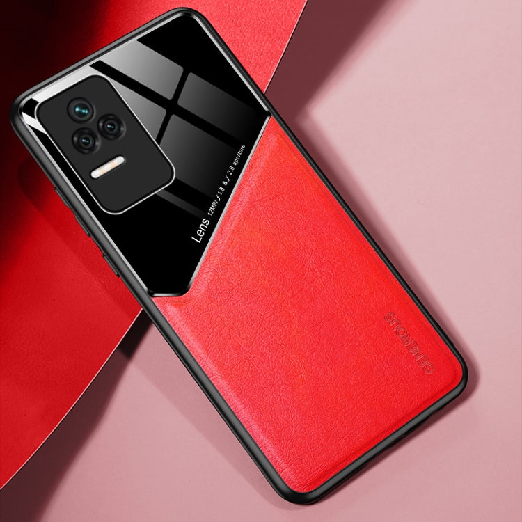 For Xiaomi Redmi K50 Pro All-inclusive Leather + Organic Glass Phone Case