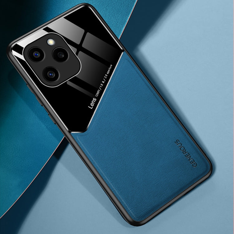 For Honor 60 SE All-inclusive Leather + Organic Glass Phone Case