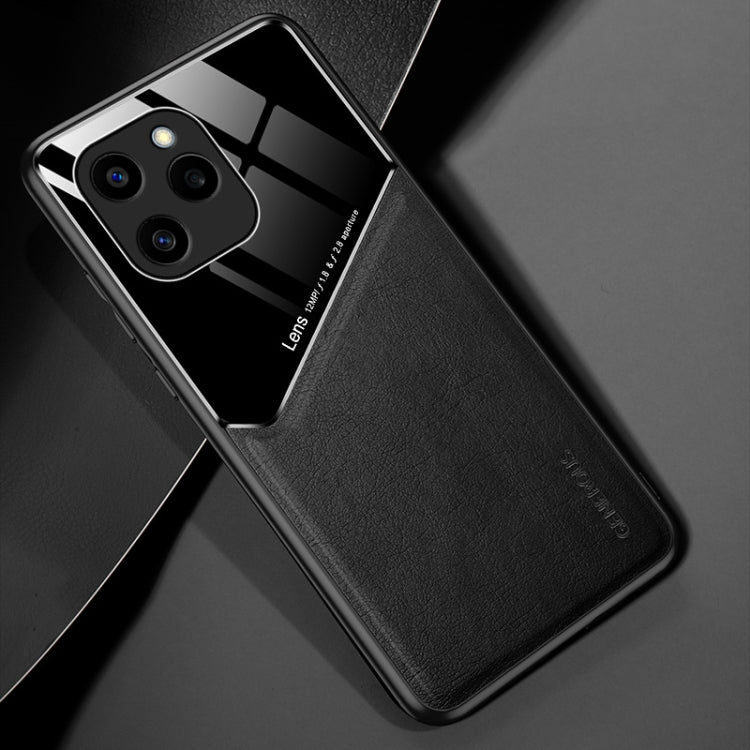 For Honor 60 SE All-inclusive Leather + Organic Glass Phone Case