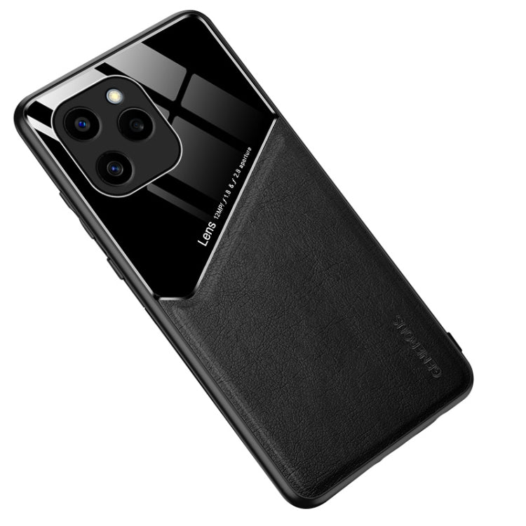 For Honor 60 SE All-inclusive Leather + Organic Glass Phone Case