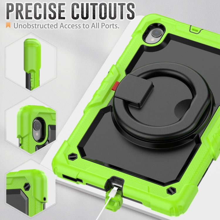 For Lenovo M10 Plus X606F Silicone + PC Holder Tablet Case