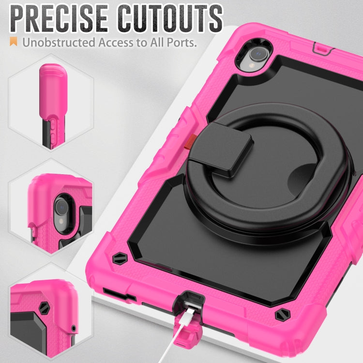 For Lenovo M10 Plus X606F Silicone + PC Holder Tablet Case
