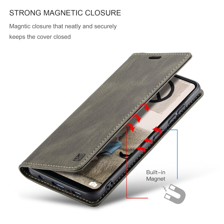 For Samsung Galaxy A31 AutSpace A01 Retro Skin-feel Crazy Horse RFID Leather Phone Case