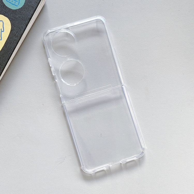 For Huawei P50 Pocket Shockpoof  Pure TPU Phone Case(Transparent)