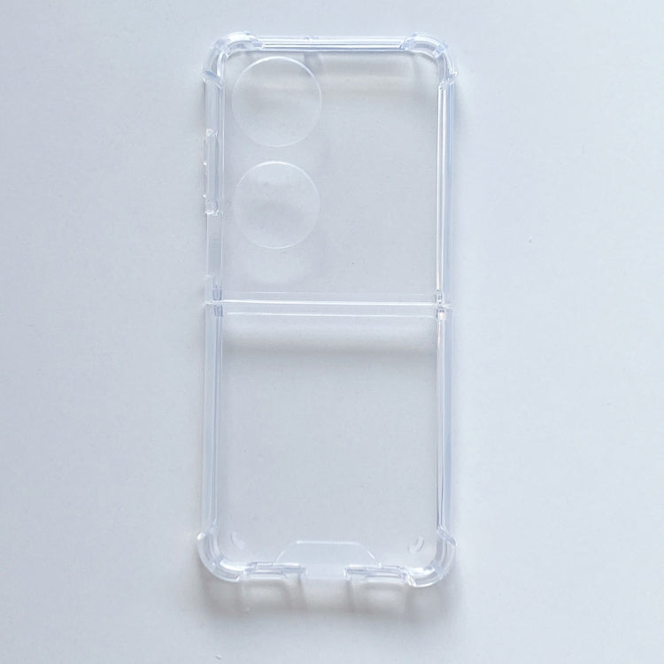For Huawei P50 Pocket Shockpoof  Pure TPU Phone Case(Transparent)