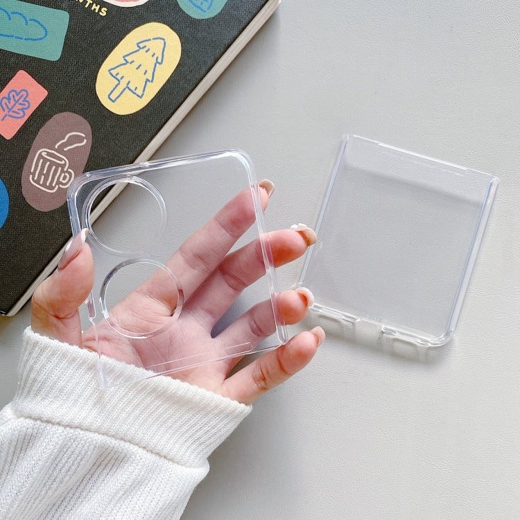 For Huawei P50 Pocket Shockpoof  Pure TPU Phone Case(Transparent)