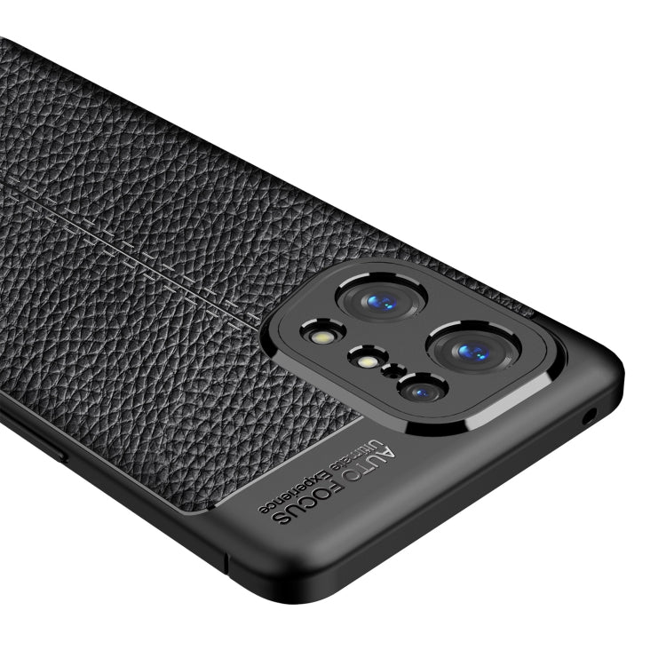 For OPPO Find X5 Litchi Texture TPU Shockproof Phone Case