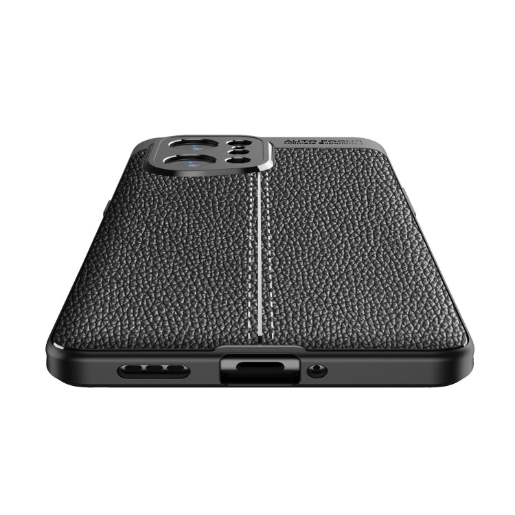 For OPPO Find X5 Litchi Texture TPU Shockproof Phone Case