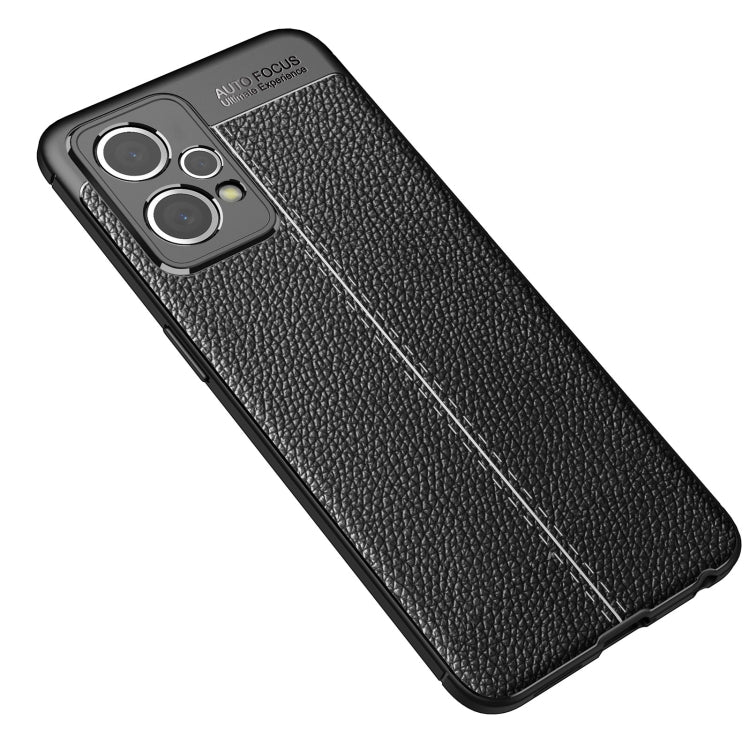 For OPPO Realme 9 Pro+ Litchi Texture TPU Shockproof Phone Case