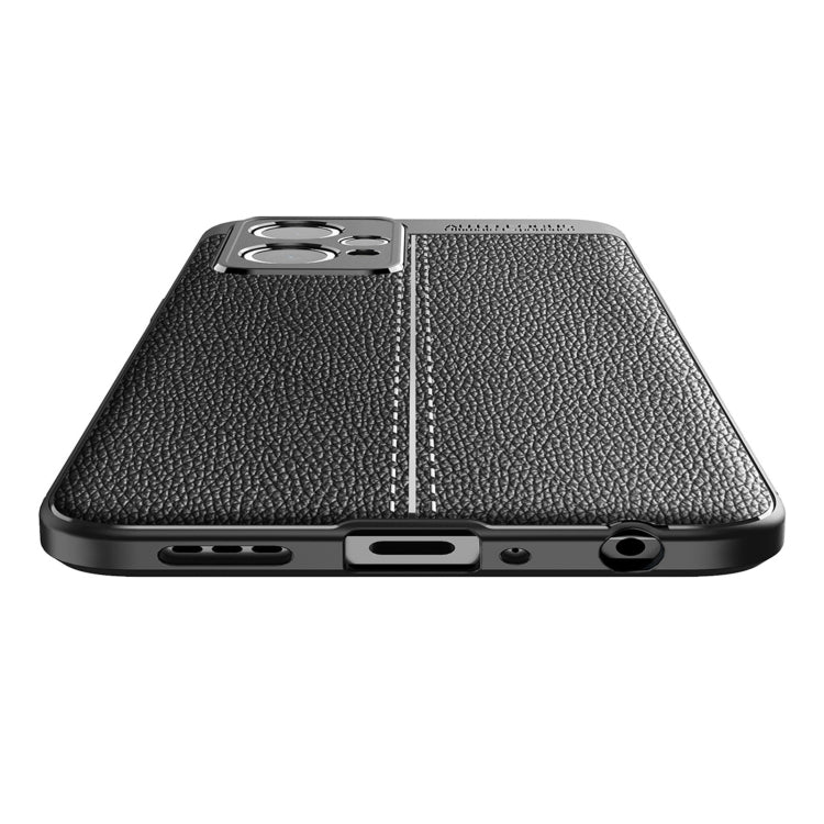 For OPPO Realme 9 Pro+ Litchi Texture TPU Shockproof Phone Case