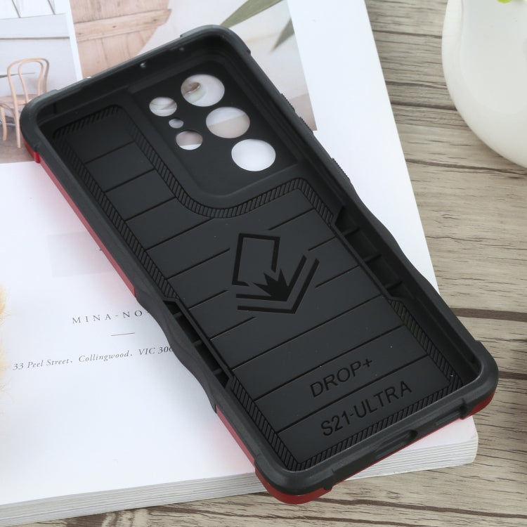 For Samsung Galaxy S21 Ultra 5G Non-slip Armor Phone Case