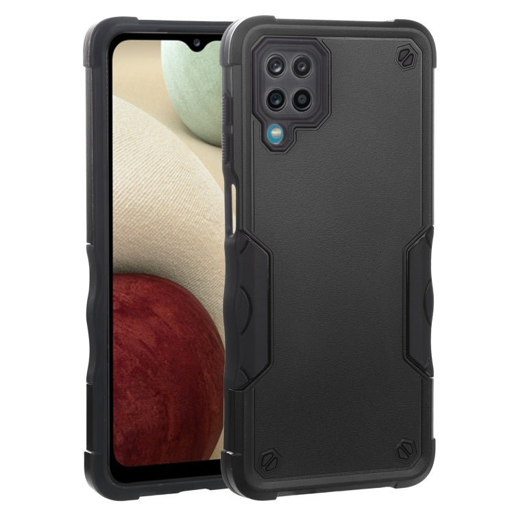 For Samsung Galaxy A12 5G Non-slip Armor Phone Case