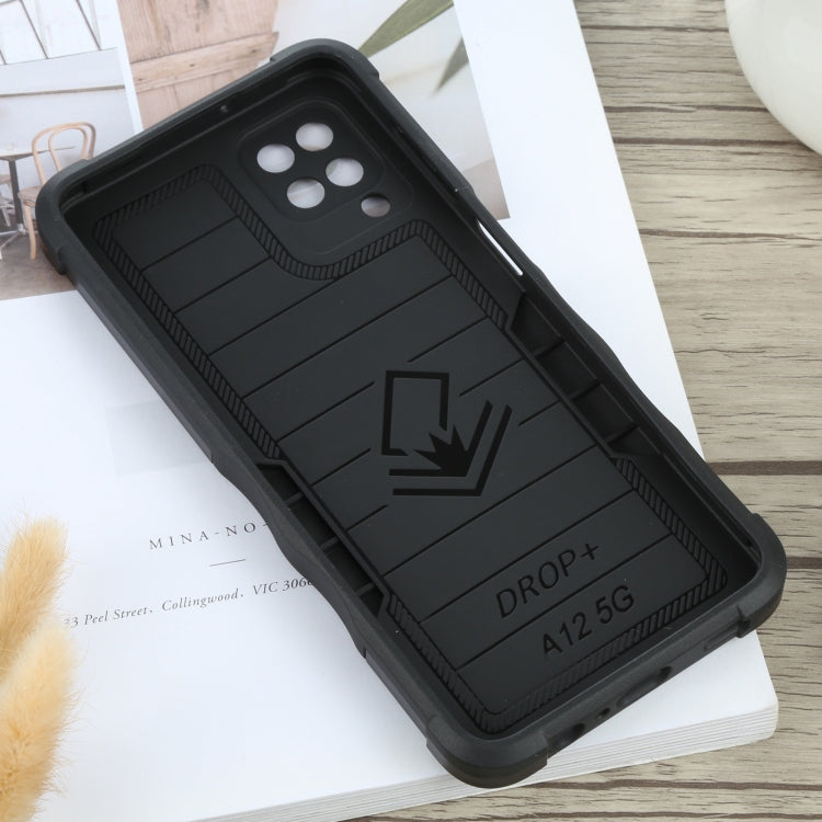 For Samsung Galaxy A12 5G Non-slip Armor Phone Case