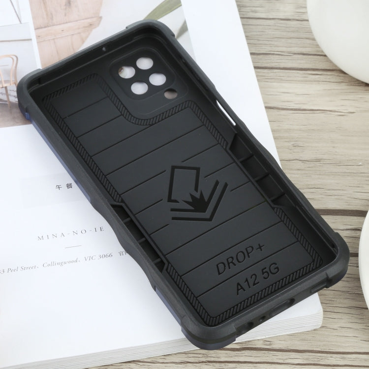 For Samsung Galaxy A12 5G Non-slip Armor Phone Case