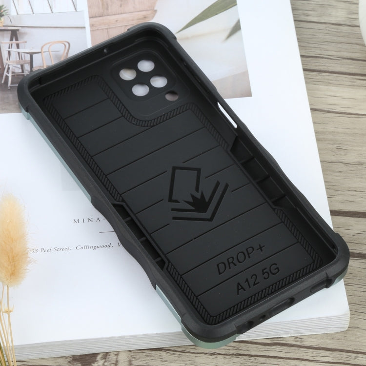 For Samsung Galaxy A12 5G Non-slip Armor Phone Case