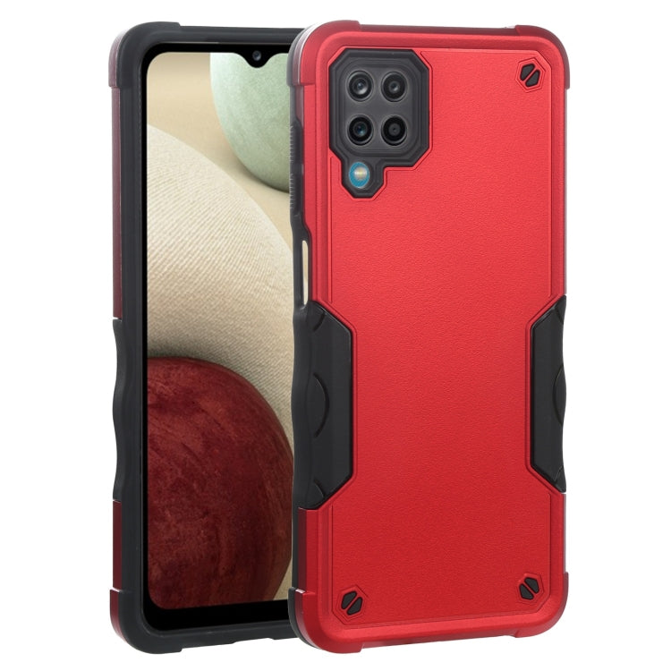 For Samsung Galaxy A12 5G Non-slip Armor Phone Case