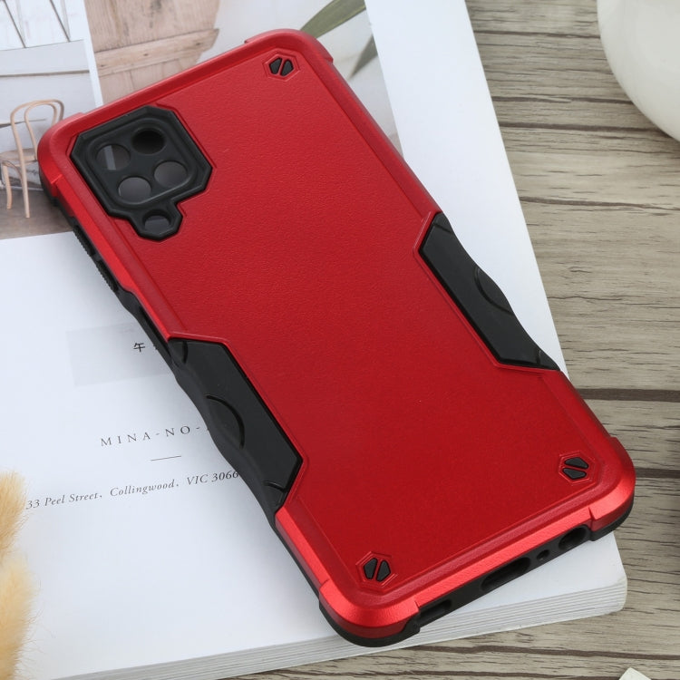 For Samsung Galaxy A12 5G Non-slip Armor Phone Case