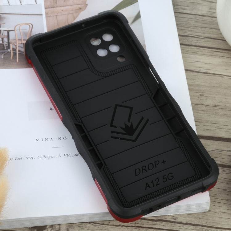 For Samsung Galaxy A12 5G Non-slip Armor Phone Case
