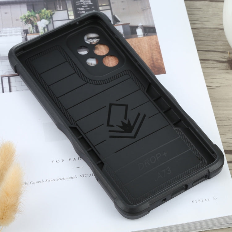 For Samsung Galaxy A73 Non-slip Armor Phone Case