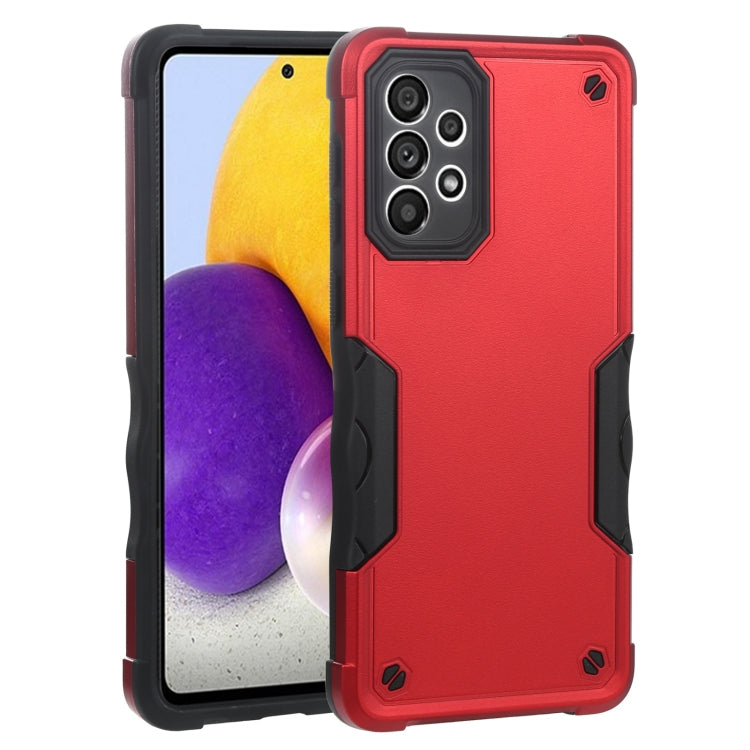 For Samsung Galaxy A73 Non-slip Armor Phone Case