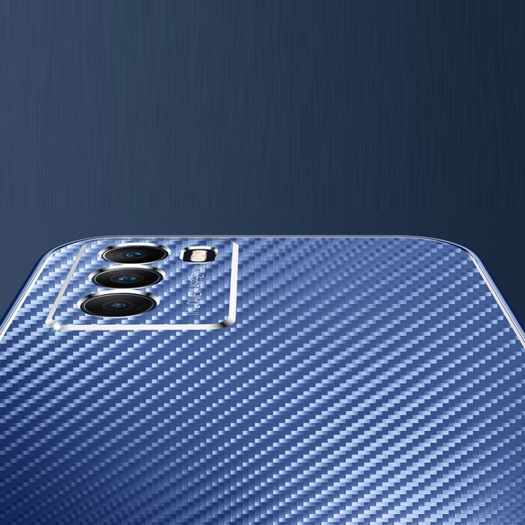For vivo T1 4G Metal Frame Carbon Fiber Phone Case