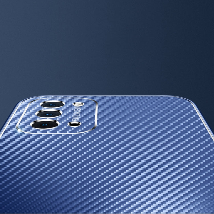 For OPPO Reno4 Pro Metal Frame Carbon Fiber Phone Case