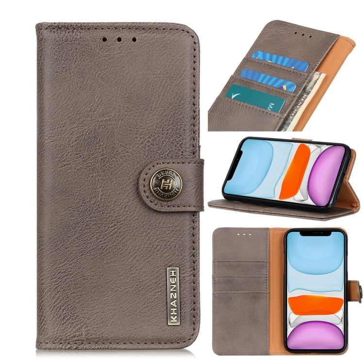 For iPhone 11 Cowhide Texture Horizontal Flip Leather Case with Holder & Card Slots & Wallet