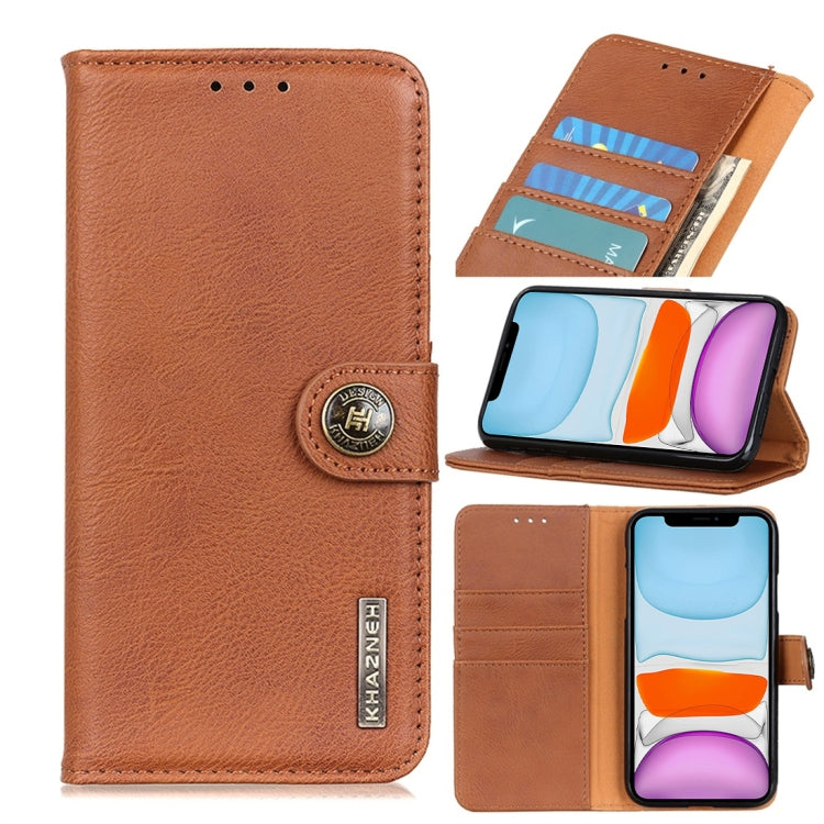 For iPhone 11 Cowhide Texture Horizontal Flip Leather Case with Holder & Card Slots & Wallet