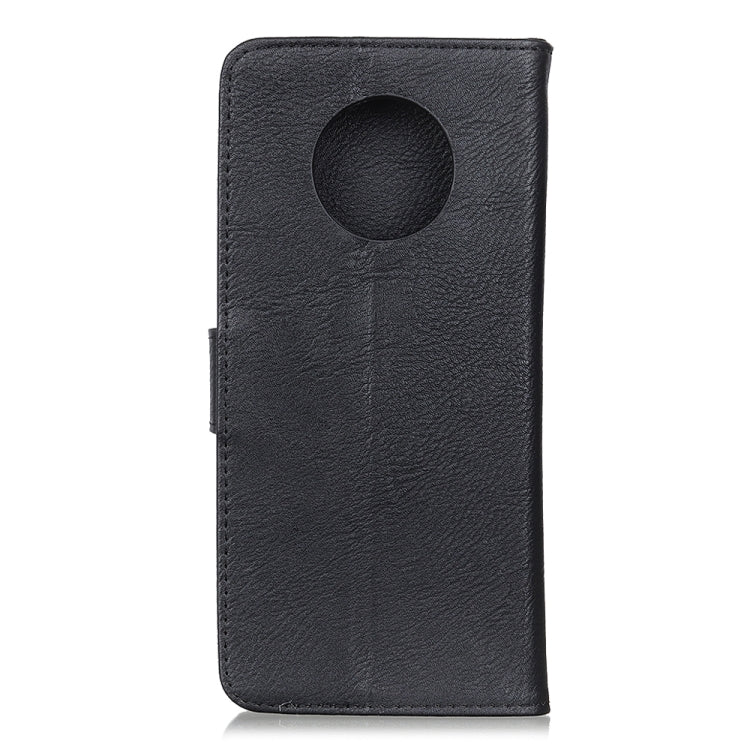 For OnePlus 7T Cowhide Texture Horizontal Flip Leather Case with Holder & Card Slots & Wallet
