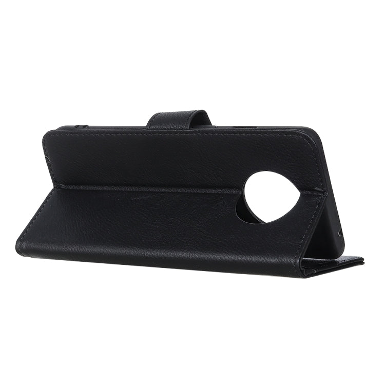 For OnePlus 7T Cowhide Texture Horizontal Flip Leather Case with Holder & Card Slots & Wallet