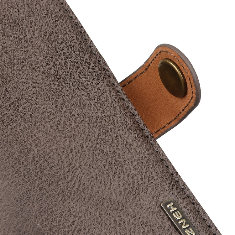 For Alcatel 3x (2019) Cowhide Texture Horizontal Flip Leather Case with Holder & Card Slots & Wallet