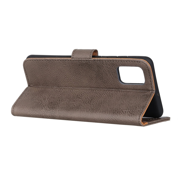 For Galaxy S20+ Cowhide Texture Horizontal Flip Leather Case with Holder & Card Slots & Wallet