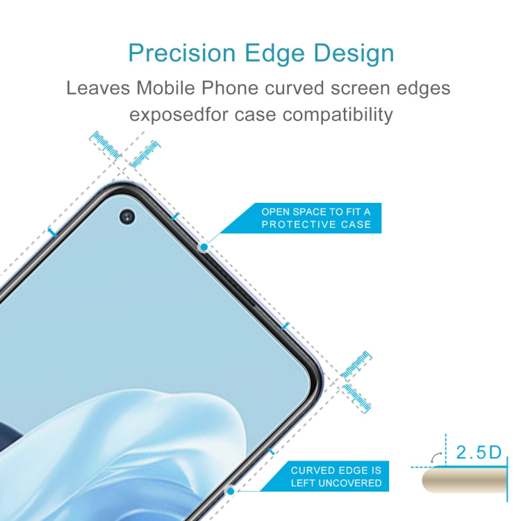 0.26mm 9H 2.5D Tempered Glass Film For OPPO Reno7 / Reno7 Z 5G / Reno7 5G / Reno7 Lite / Reno8 Lite / F21 Pro 5G / Reno8 4G