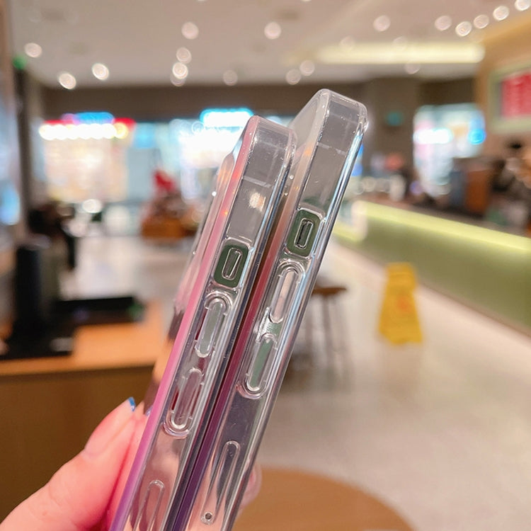 For iPhone 13 Pro Max Laser TPU Shockproof Phone Case