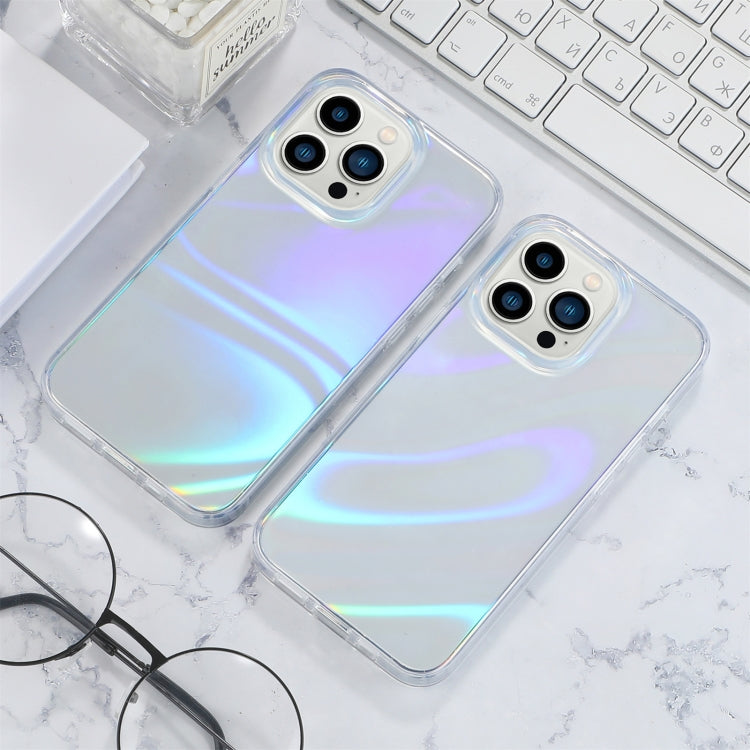 For iPhone 12 / 12 Pro Laser TPU Shockproof Phone Case