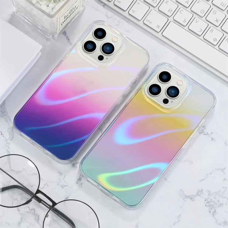 For iPhone 11 Pro Max Laser TPU Shockproof Phone Case