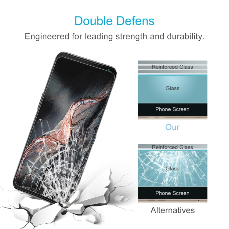 50 PCS 0.26mm 9H 2.5D Tempered Glass Film For Lenovo Legion Y90