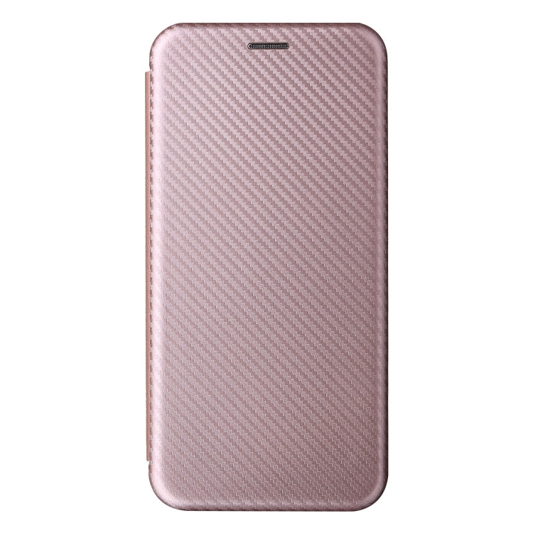 For Blackview A55 Carbon Fiber Texture Horizontal Flip PU Phone Case