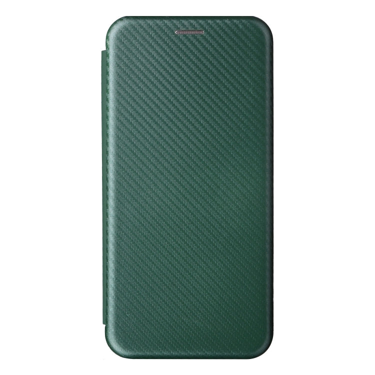 For Blackview A55 Carbon Fiber Texture Horizontal Flip PU Phone Case
