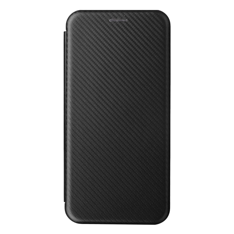 For Blackview A55 Carbon Fiber Texture Horizontal Flip PU Phone Case