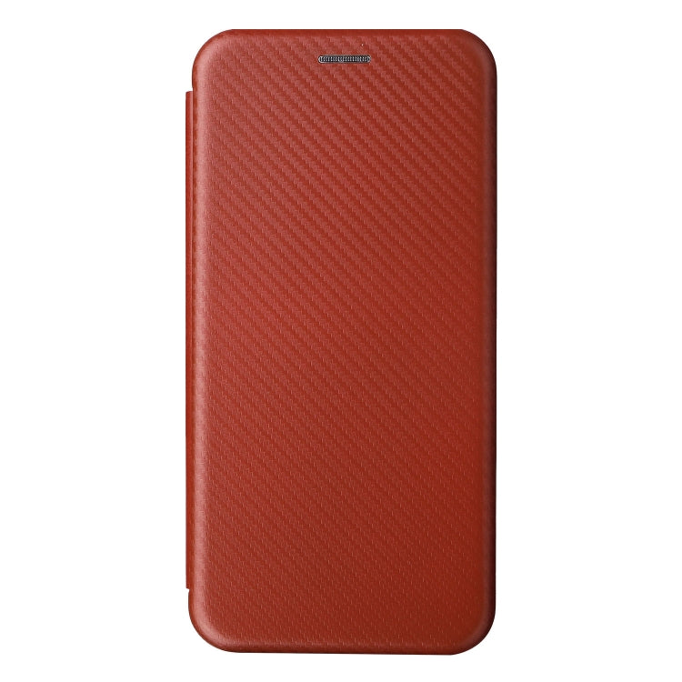 For Blackview A55 Carbon Fiber Texture Horizontal Flip PU Phone Case