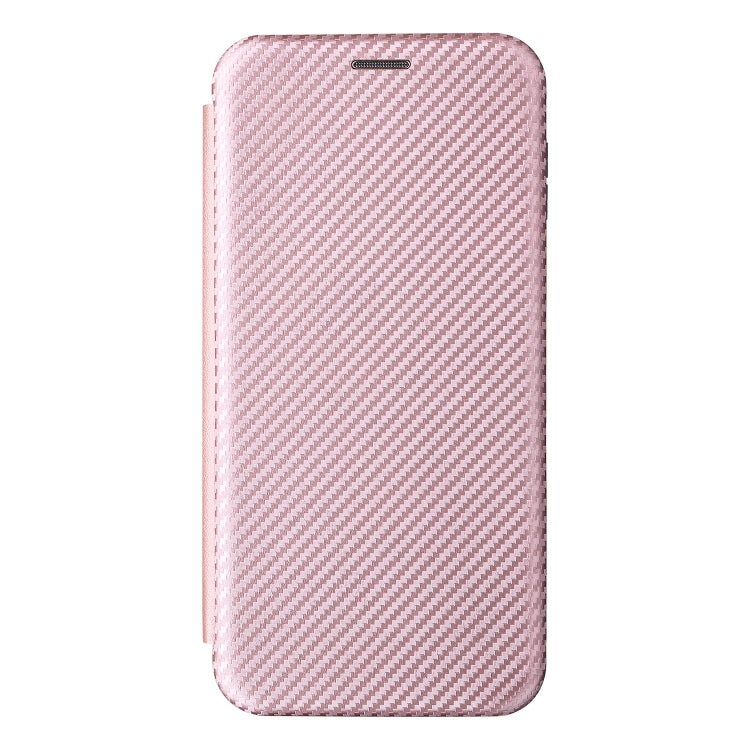 For Ulefone Note 13P Carbon Fiber Texture Horizontal Flip PU Phone Case