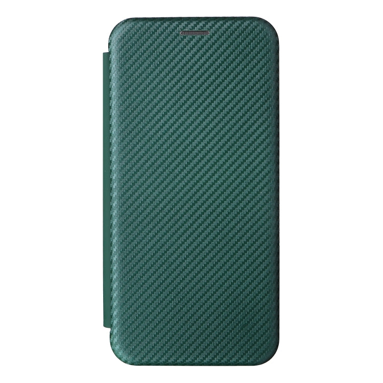 For Ulefone Note 13P Carbon Fiber Texture Horizontal Flip PU Phone Case