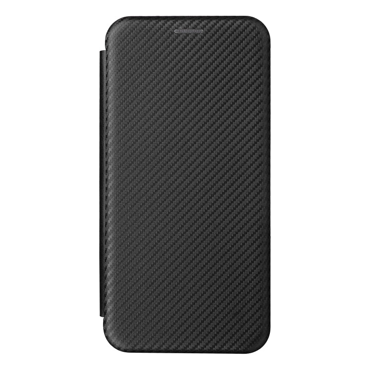 For Ulefone Note 13P Carbon Fiber Texture Horizontal Flip PU Phone Case