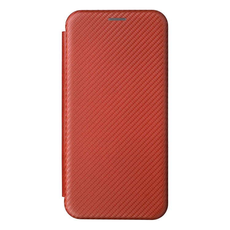 For Ulefone Note 13P Carbon Fiber Texture Horizontal Flip PU Phone Case