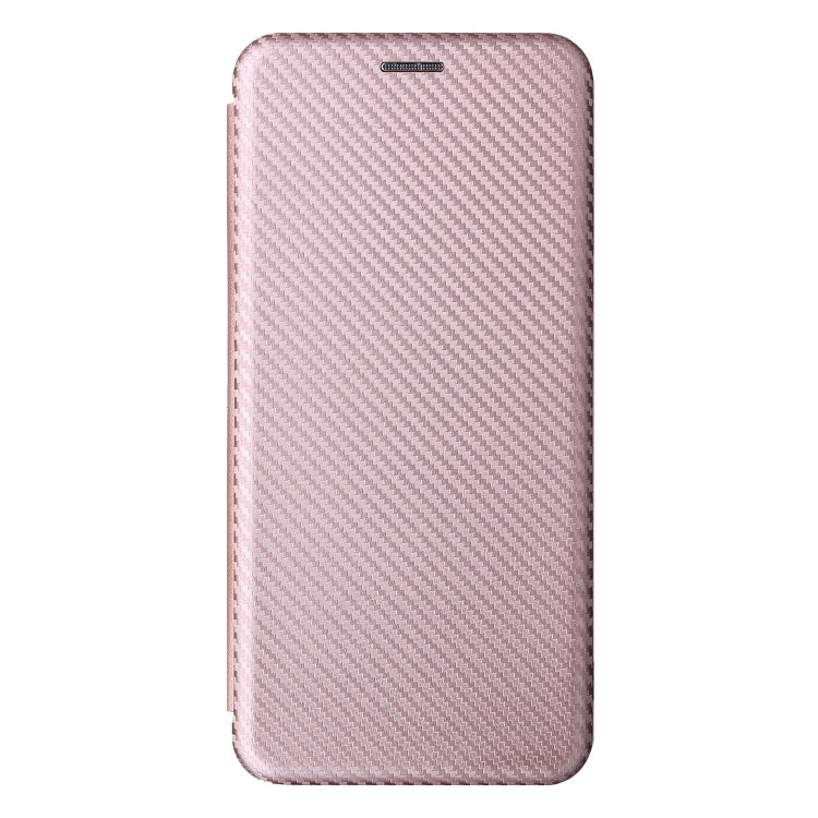 For Samsung Galaxy A23 5G Carbon Fiber Texture Horizontal Flip PU Phone Case