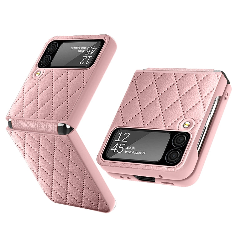 For Samsung Galaxy Z Flip3 5G Rhombus Hinge Phone Case